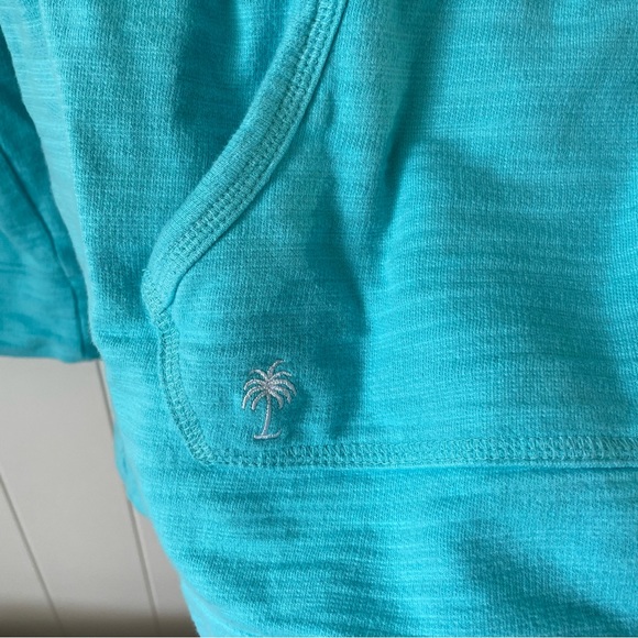 Lilly Pulitzer Light Blue Skipper Popover Sweater - Picture 4 of 7